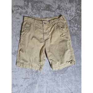 American Eagle Shorts Mens 33 Biege Classic Chino Cotton Casual Outdoor‎ Adult